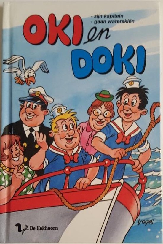 oki en doki zijn kapitein - gaan waterskiën - Henri Arnoldus