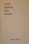Meer gepraat dan poezie - Anna Vali