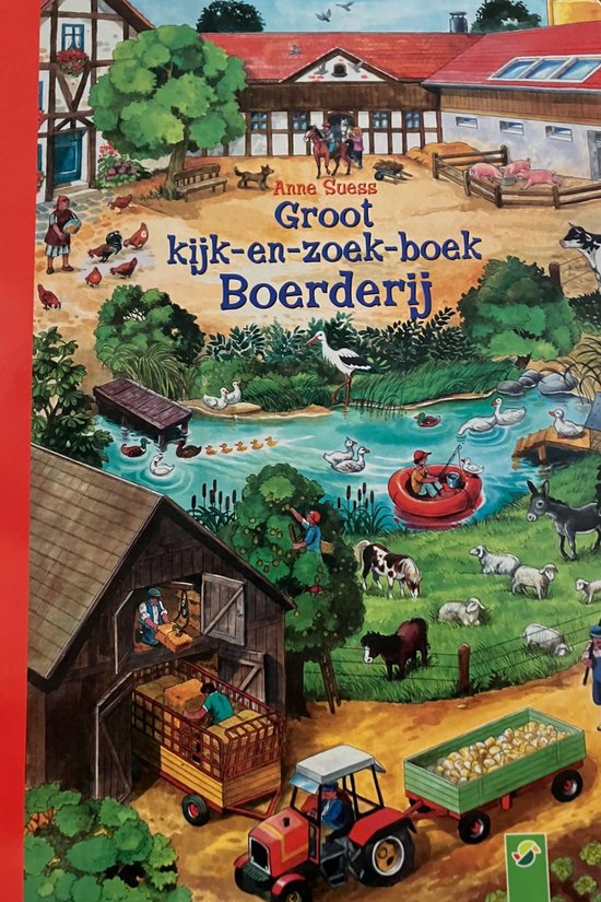 Das große Wimmelbuch vom Bauernhof - Anne Suess