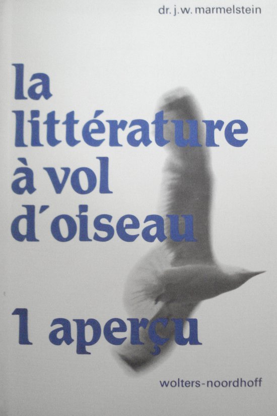 1 Litterature a vol d oiseau - Marmelstein