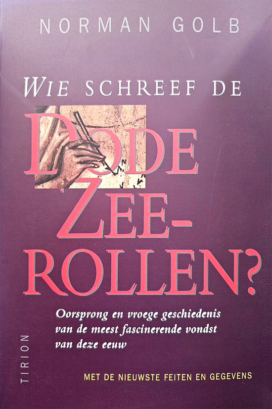Wie schreef de Dode - zeerollen? - Norman Golb