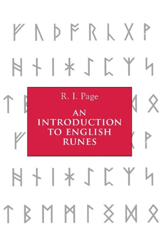 Introduction To English Runes - R I Page, R. I. Page