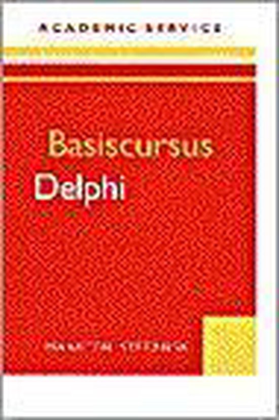 Basiscursus Delphi - M. Stefanski