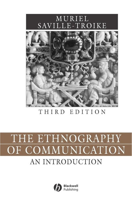 Ethnography Of Communication - Muriel Saville - Troike, Saville - Troike