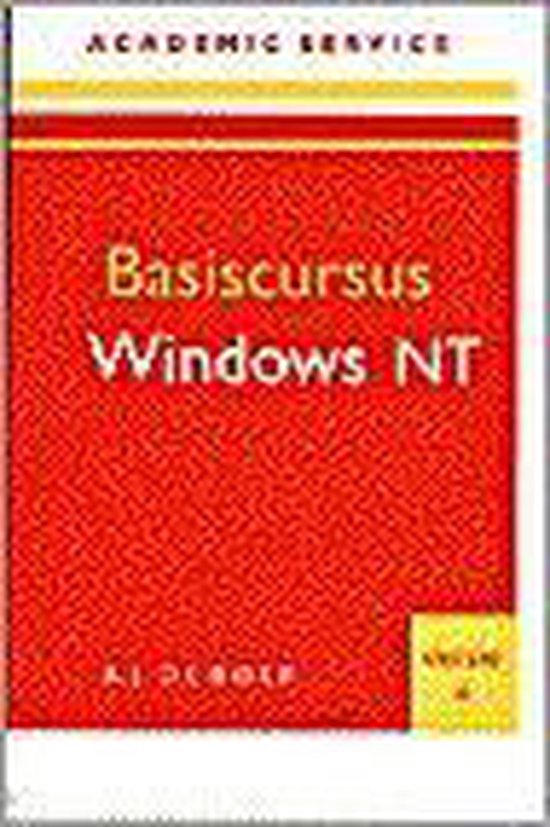 BASISCURSUS WINDOWS NT VERSIE 4 UK - De Boer Aljo