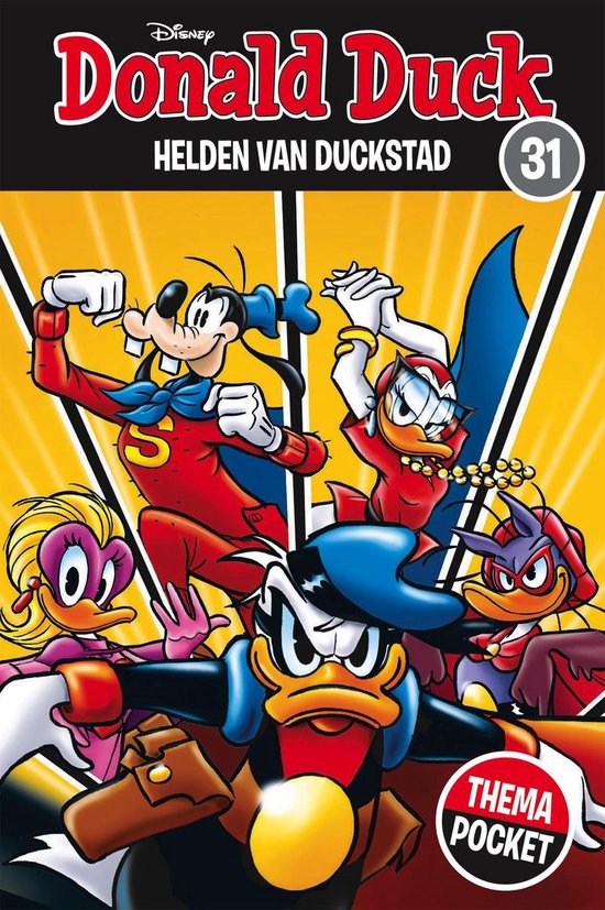 Donald Duck Themapocket 31 - Helden van Duckstad - Sanoma Media NL. Cluster : Jeu