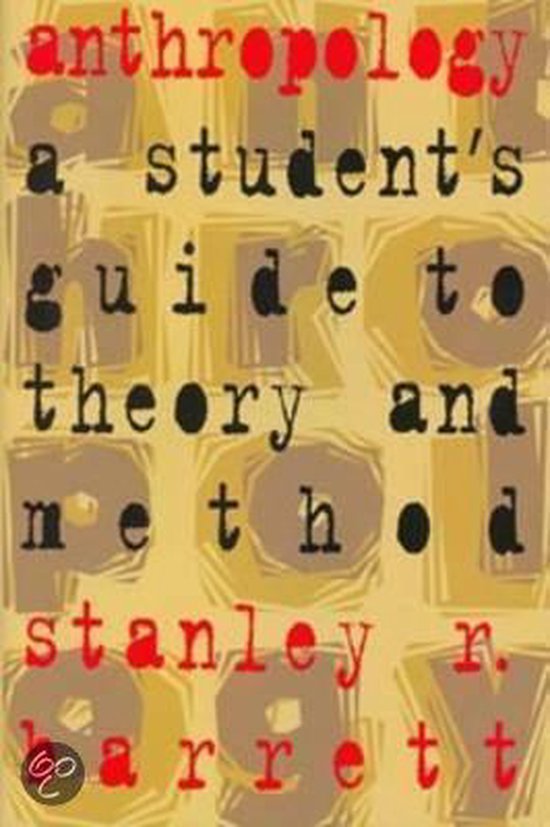 Anthropology - Stanley Barrett