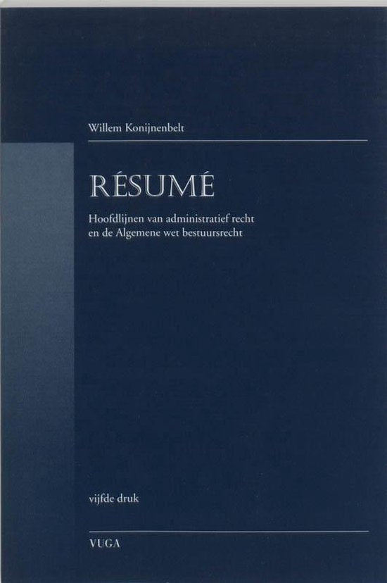 Resume - W. Konijnenbelt