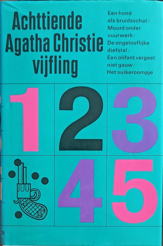 Achttiende vijfling - | Hardcover met stofomslag - Agatha Christie