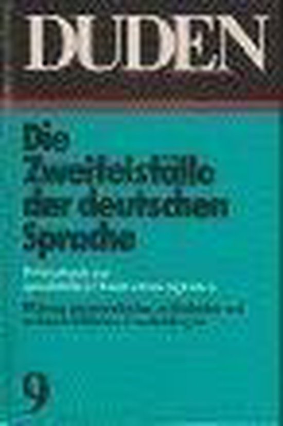Duden, Zweifelsfalle Der Deutschen Sprache - Dieter Berger