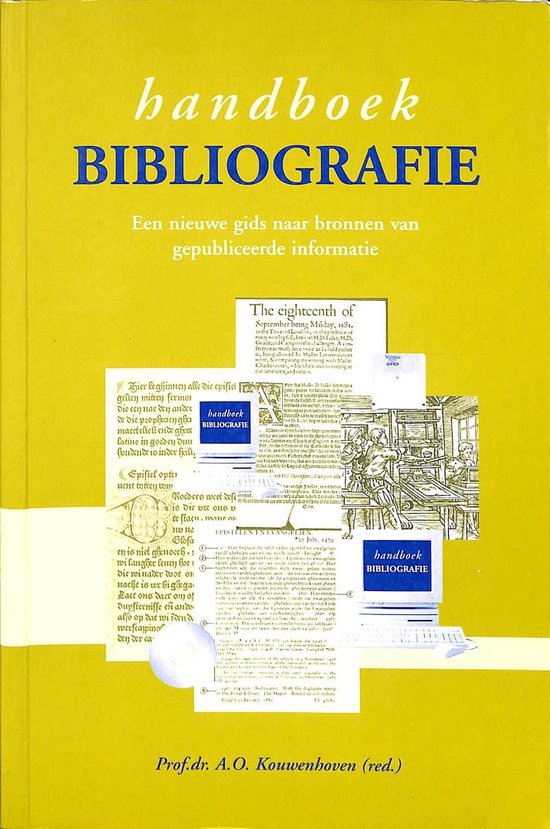 Handboek bibliografie - A.O. Kouwenhoven