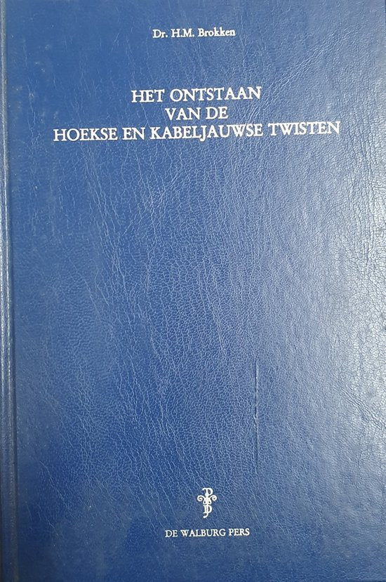 ONTSTAAN HOEKSE EN KABELJAUWSE TWISTEN