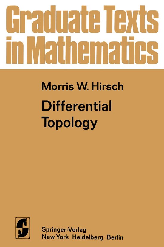 Graduate Texts in Mathematics33 - Differential Topology - Morris W. Hirsch