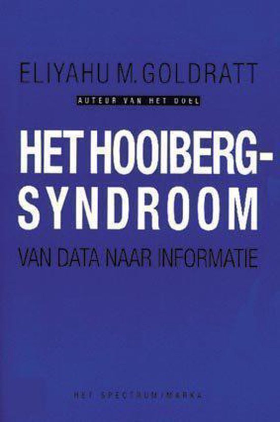Hooibergsyndroom - E.M. Goldratt