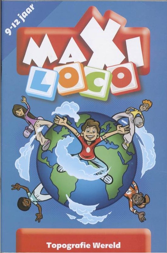 Loco Maxi - Boekje - Topografie wereld - 9 - 12 jaar* - Schrijver