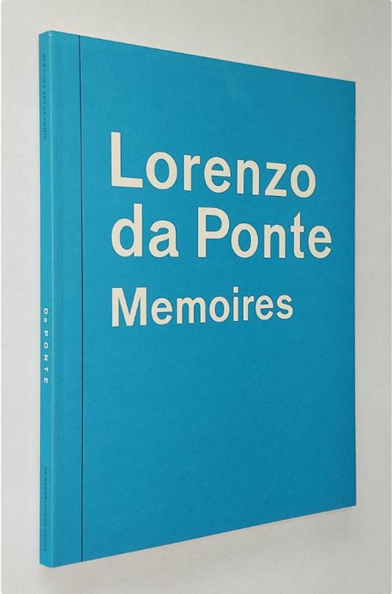 Memoires - L. da Ponte