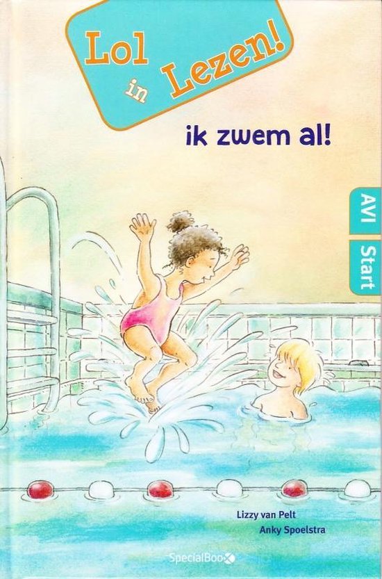 Lol in Lezen ik zwem al (AVI start boekje) - Lizzy van Pelt