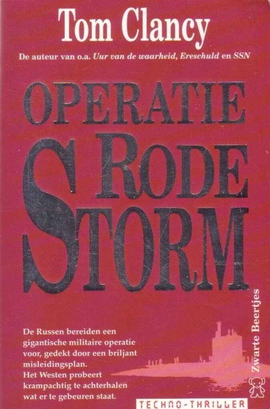 Operatie Rode Storm - Tom Clancy, geen