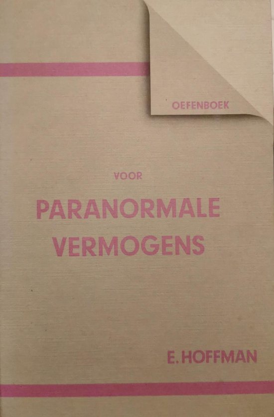 Oefenboek voor paranormale vermogens