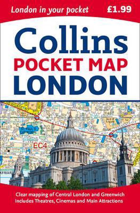 London Pocket Map - Collins Maps