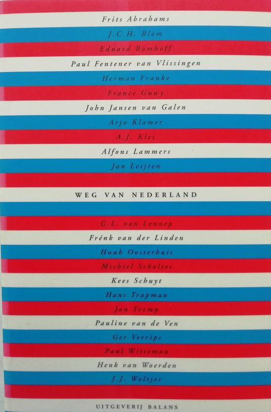 WEG VAN NEDERLAND - Frits Abrahams
