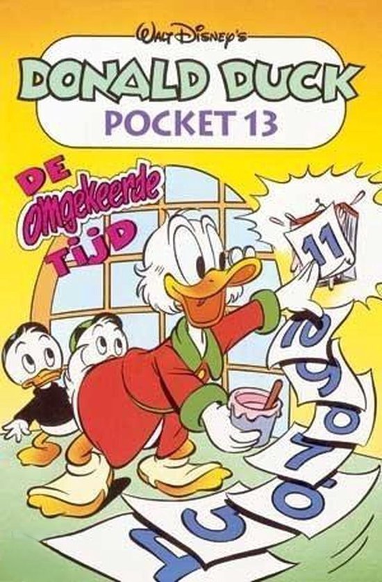 Donald Duck Pock 013 Omgekeerde Tijd - Disney