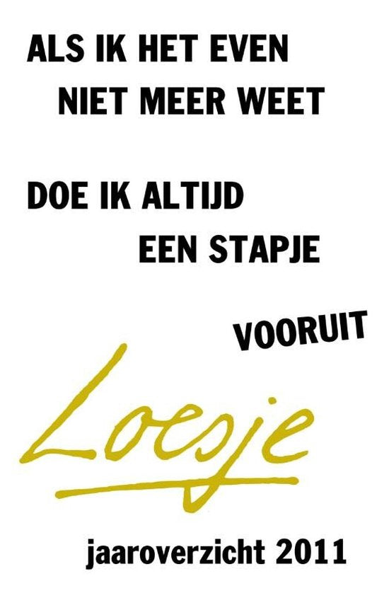 Jaaroverzicht / 2011 - Loesje
