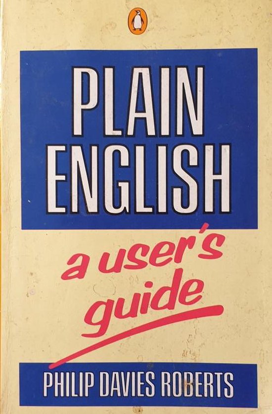 Plain English - Philip Davies Roberts