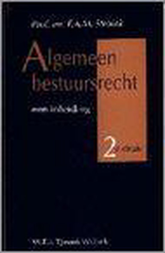 Algemeen bestuursrecht - F.A.M. Stroink