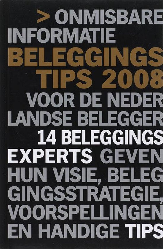 Beleggingstips 2008