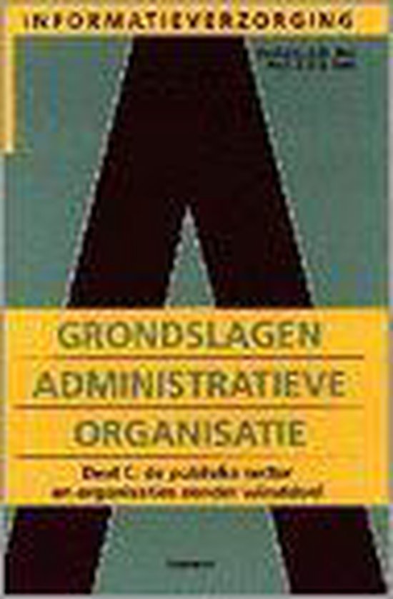 Grondsl.administr.organ.dl.c informatieverzorg. de publieke sect - Bac