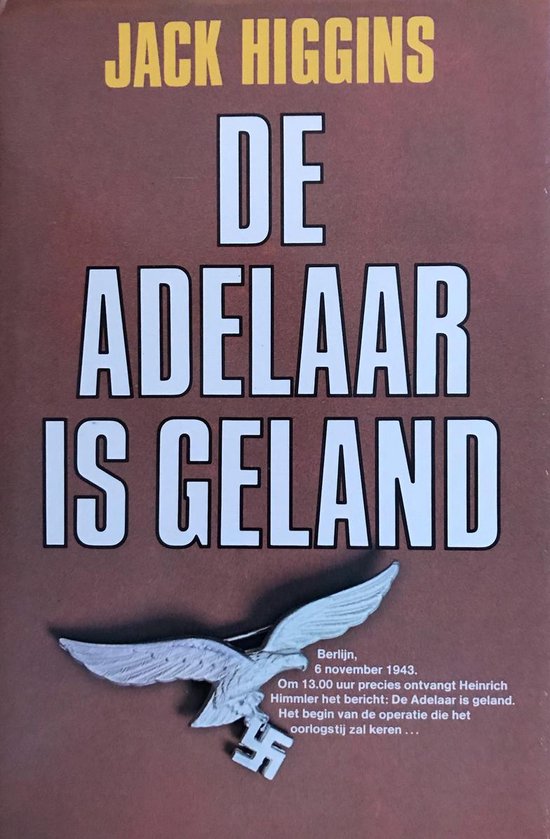 De adelaar is geland - Jack Higgins